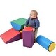 preview thumbnail 9 of 12, Soft Climb and Crawl Foam Playset,Safe Soft Foam Nugget Shapes Block for Infants,Preschools,Toddlers
