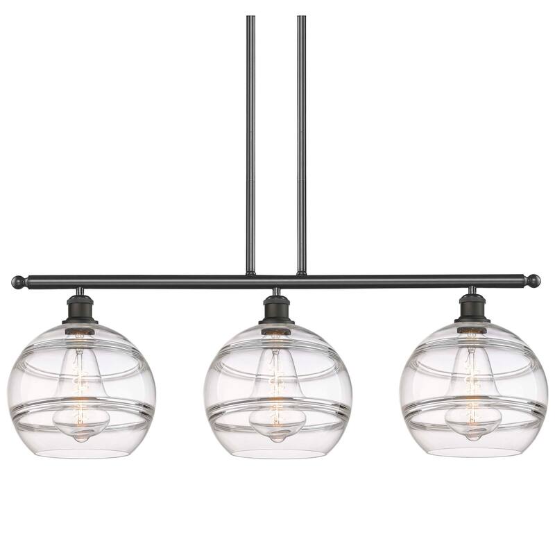 Innovations Lighting 516-3I-13-37 Rochester Pendant Rochester 3 Light - Oil Rubbed Bronze / Clear