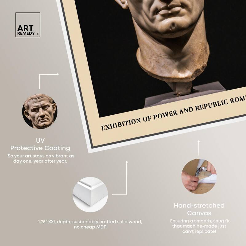 Roman Leader Canvas by Art Remedy