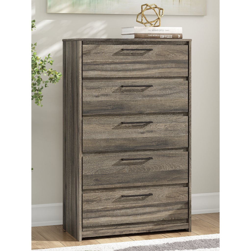 Signature Design by Ashley Baystorm Brown Chest of Drawers