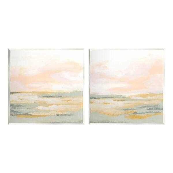 Stupell Sunrise Sky Abstraction Wall Plaque Art Design By June Erica ...