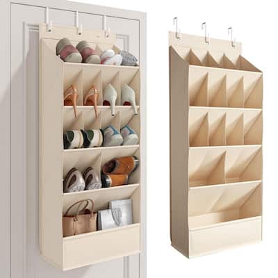 Hanging Shoe Organizers with 15 Large Pocket
