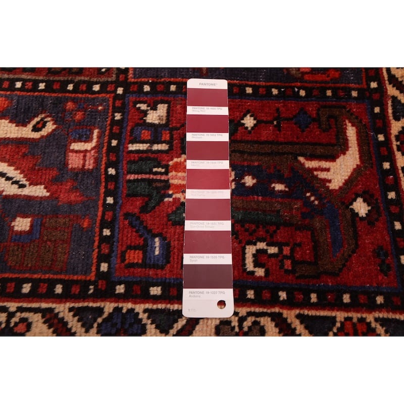 ECARPETGALLERY Hand-knotted Kayseri Vintage Red Wool Rug - 5'1 x 10'2