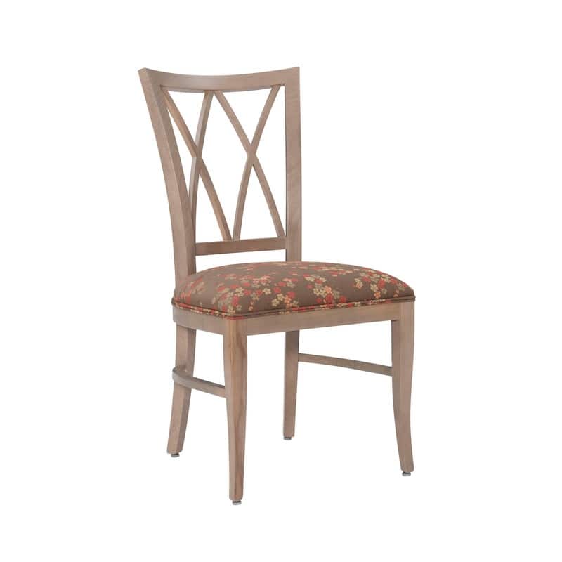 Osborne Natural Solid Wood Farmhouse Side Dining Chair