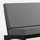 preview thumbnail 42 of 72, Patio Teak Wood Outdoor Loveseat with Cushion