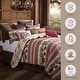 preview thumbnail 4 of 2, Paseo Road by HiEnd Accents Bear Trail Rustic Lodge Reversible Quilt Set, 3PC