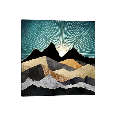 iCanvas "Metallic Daybreak" by SpaceFrog Designs Canvas Print