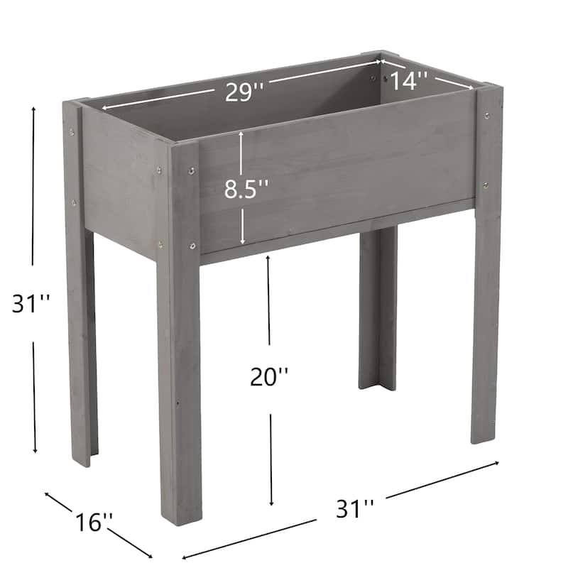 Raised Garden Bed with Legs