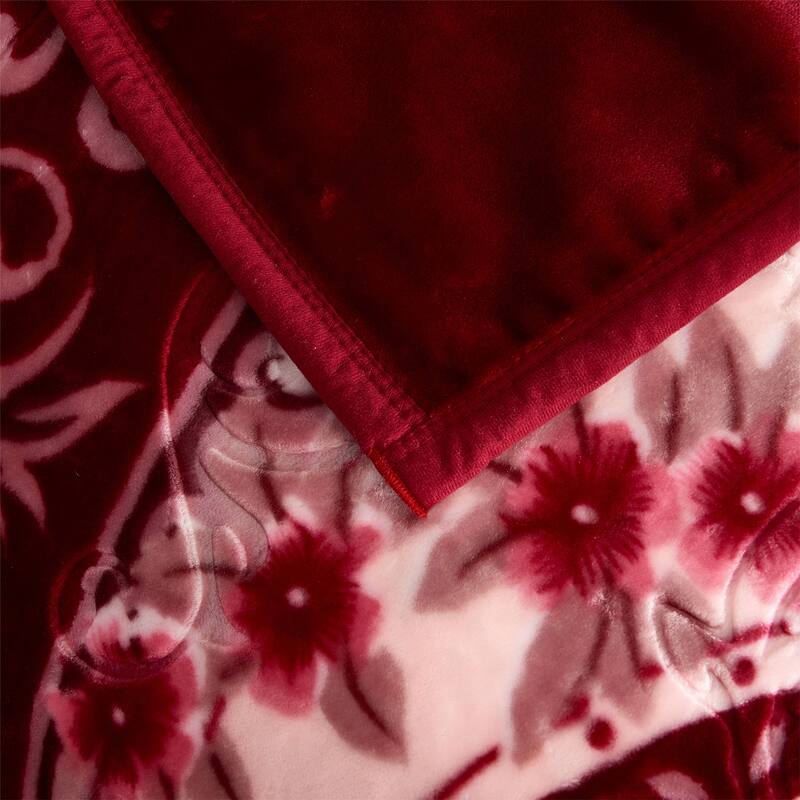 2 Ply Reversible Blanket Korean Style Mink Blanket