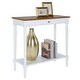 preview thumbnail 6 of 14, Convenience Concepts French Country 1 Drawer Hall Table with Shelf