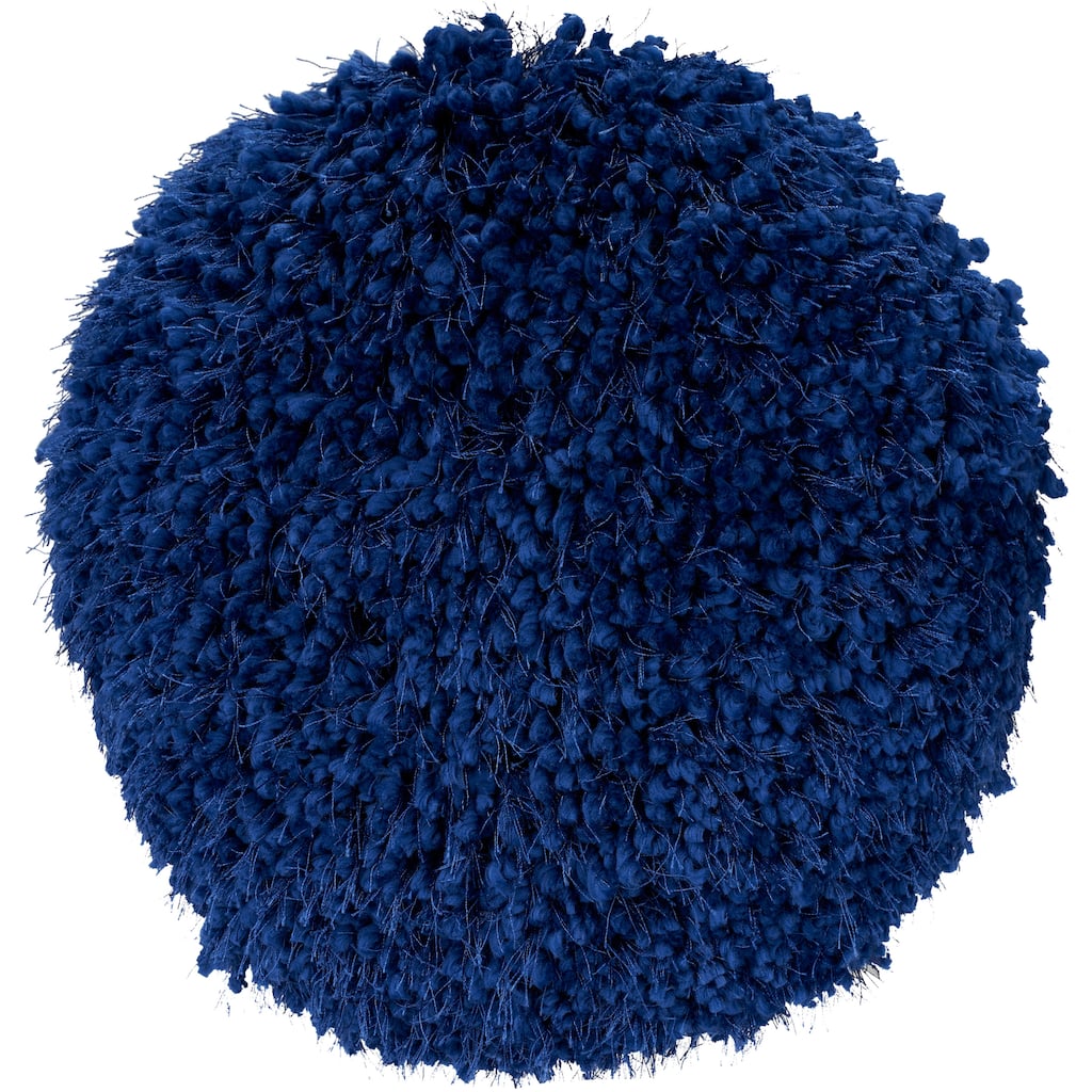 Mina Victory Shag Solid Throw Pillow