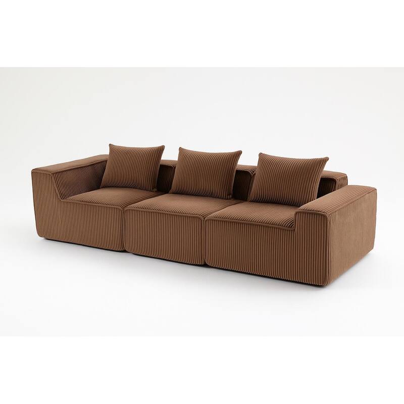 Multi Person Modular Compression Sofa That Can Be Freely