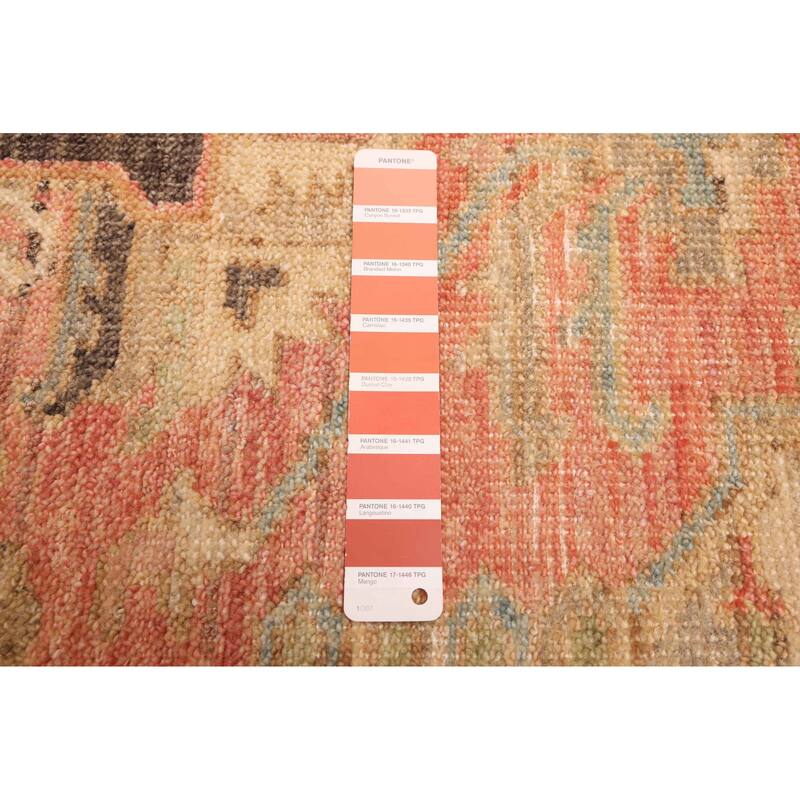 ECARPETGALLERY Hand-knotted Jules Serapi Dark Copper Wool Rug - 8'7 x 11'10