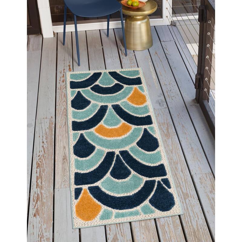 Outdoor Helena Collection Area Rug
