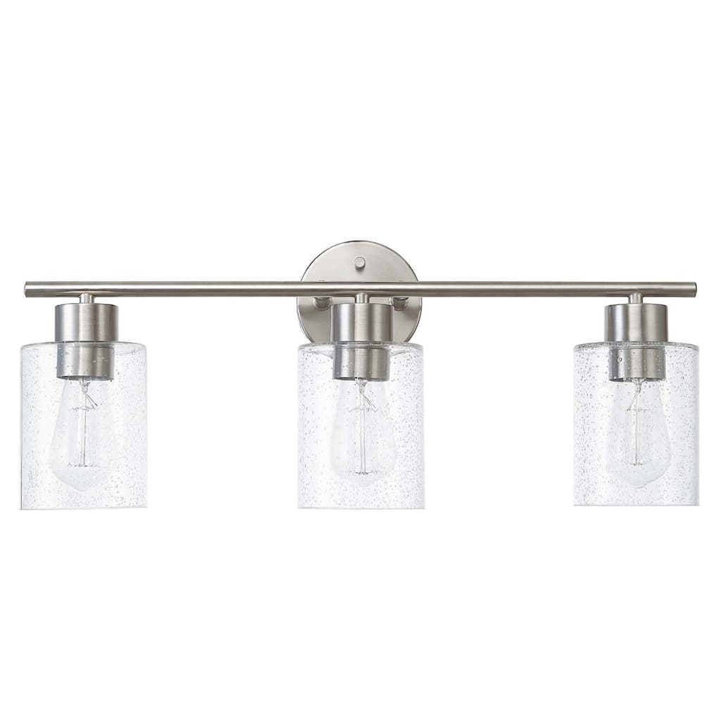 Bellevue Lydia 3 Light 23" Wide Bathroom Vanity Light with Seeded