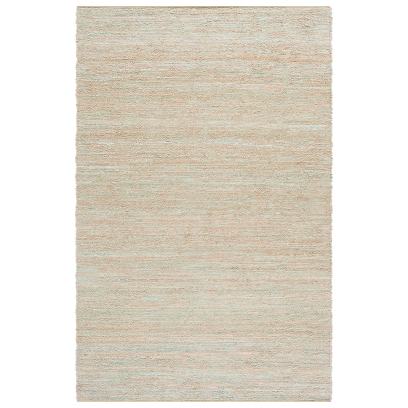 SAFAVIEH Handmade Montauk Euridice Cotton Rug - 4' x 6' - Green