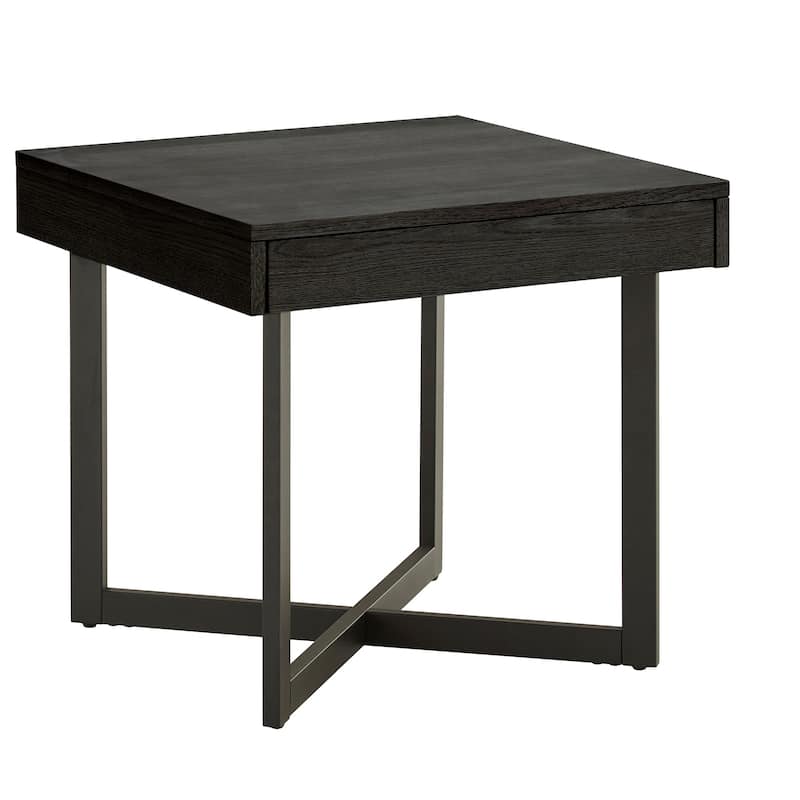 Eldersley Wood Finish Table with Drawer(s) by iNSPIRE Q Modern