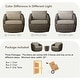 preview thumbnail 19 of 78, Patio Wicker Furniture Set Outdoor Rattan Bistro Set