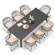 Option Black-Table&Beige-Chairs