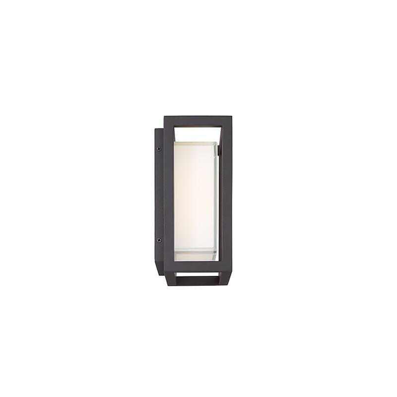 Framed 8in LED Indoor or Outdoor Wall Light 3000K