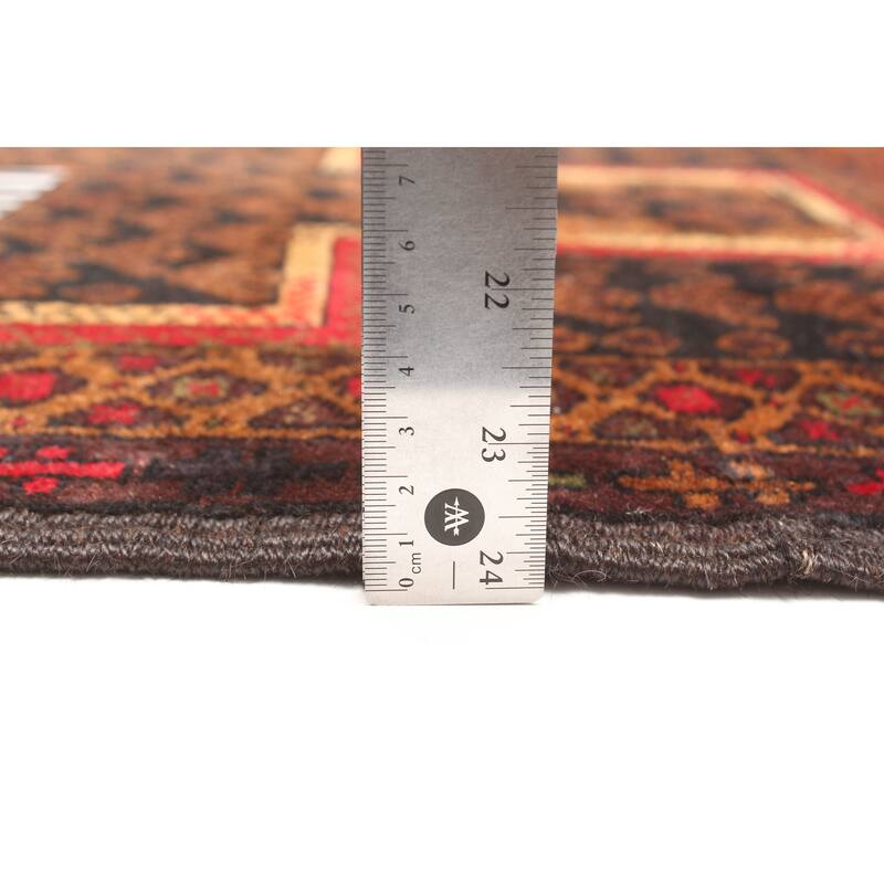 ECARPETGALLERY Hand-knotted Teimani Black Wool Rug - 2'9 x 4'6