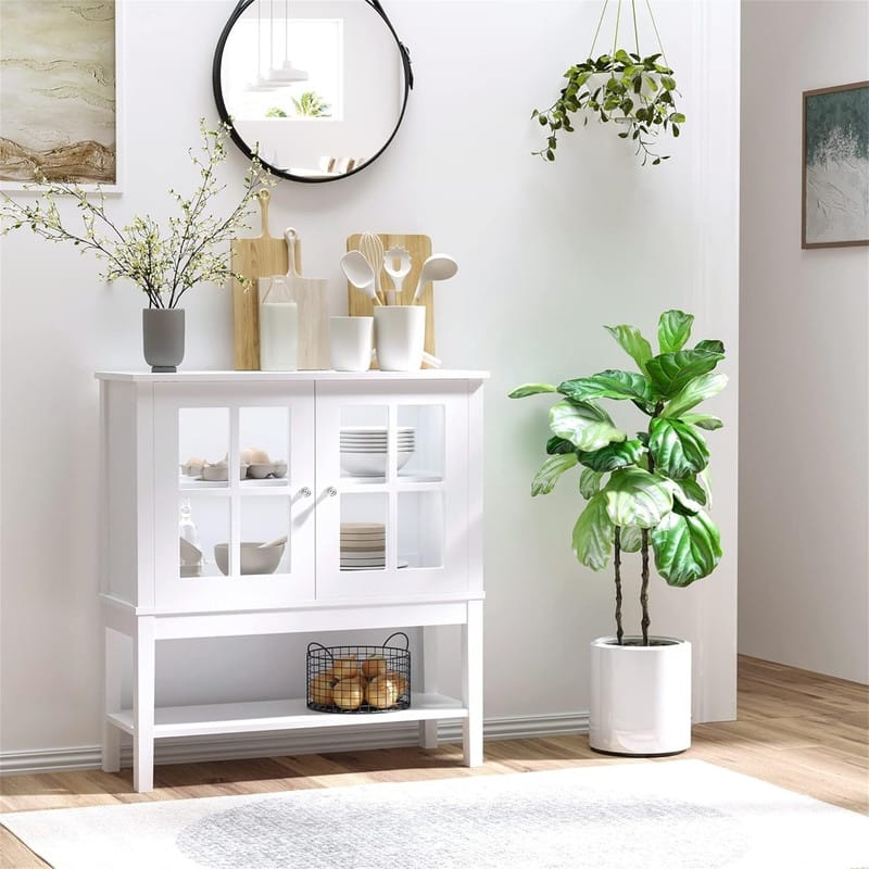 Modern Sideboard Buffet Cabinet - 31.5" L x 11'W x 33" H