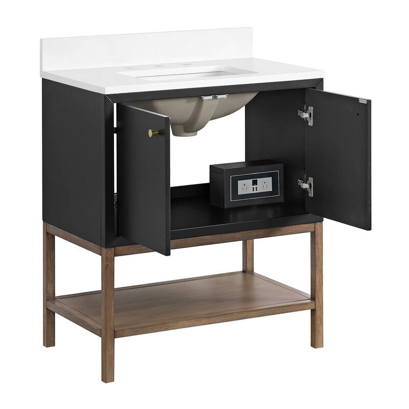 Miseno MV-N254-V30 Isadore 30" Free Standing Single Basin Vanity Set