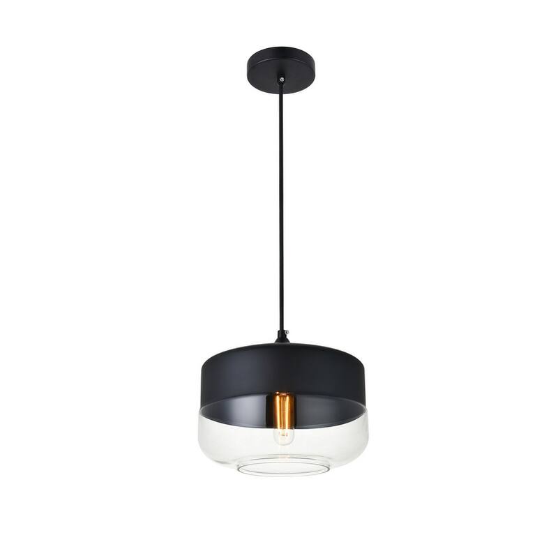 1-Light Pendant with 10 inch Clear Glass