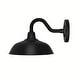 preview thumbnail 9 of 11, Hunter Mill Valley Outdoor 1-Light Wall Sconce Light - WeatherMax - Farmhouse, Transitional, Modern, Rustic