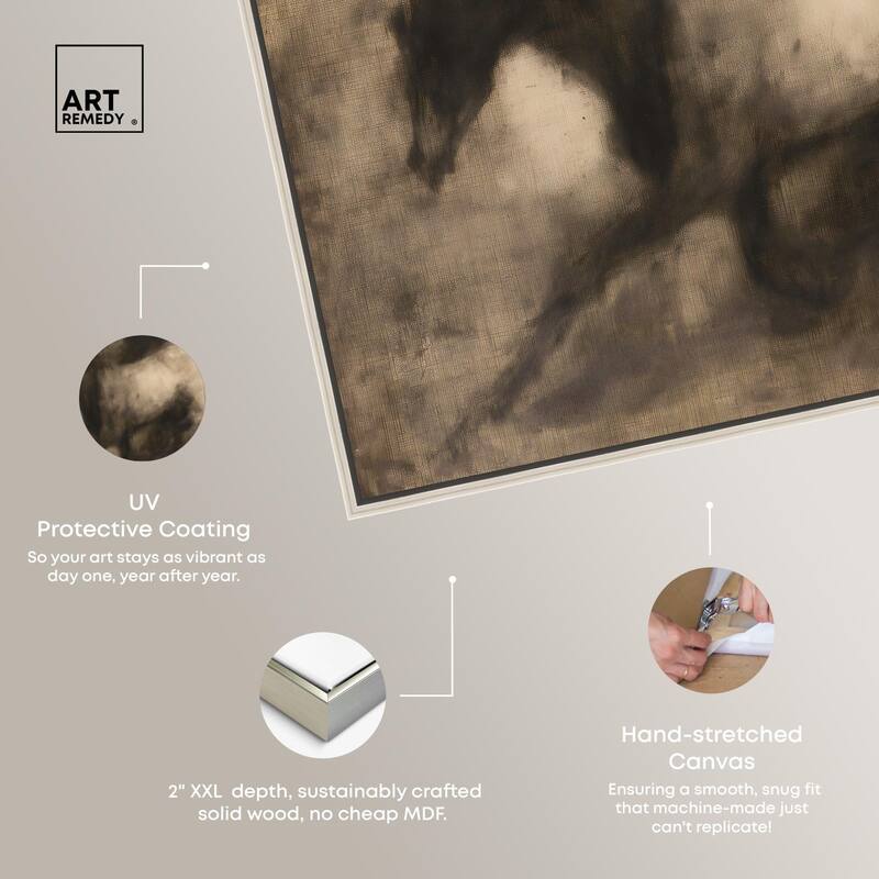 Dark Horse Canvas by Art Remedy