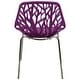 preview thumbnail 46 of 77, LeisureMod Asbury Modern Open Back Plastic Dining Side Chair