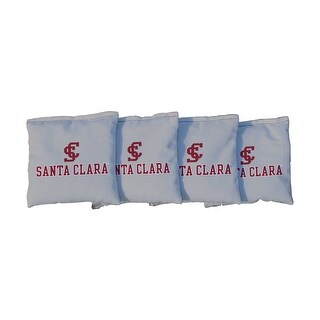 Santa Clara Broncos Gray Cornhole Bags