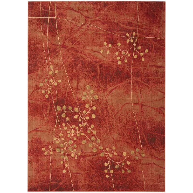 Copper Grove Oxford Floral Area Rug