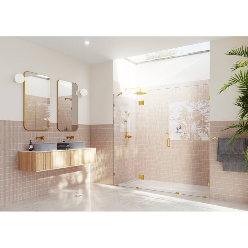 Glass Warehouse GHF-91.75 Stellar 78" High x 91-3/4" Wide Hinged