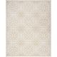 preview thumbnail 85 of 129, Nourison Jane Floral Medallion Indoor only Area Rug 5' 3" x 7' 3" - Ivory/Beige