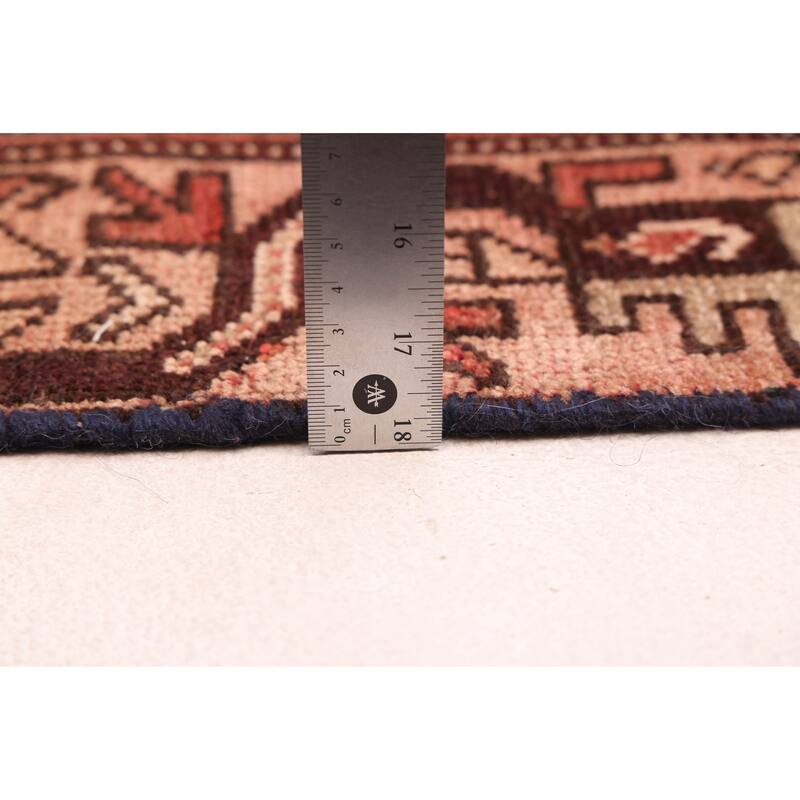 ECARPETGALLERY Hand-knotted Andelz Dark Copper Wool Rug - 3'0 x 9'1