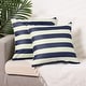 preview thumbnail 8 of 7, Pack of 2 Multicolor Decorative Pillow Covers Modern Throw Pillow Case Blue-2 - 18x18 inch