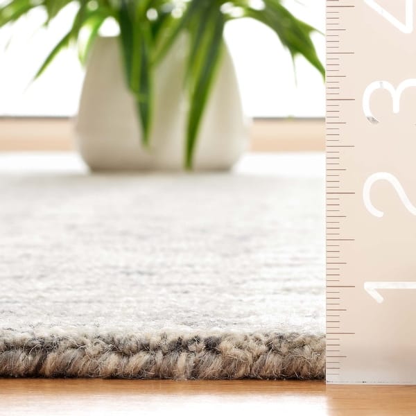 dimension image slide 3 of 4, SAFAVIEH Handmade Abstract Damhnait Contemporary Wool Rug