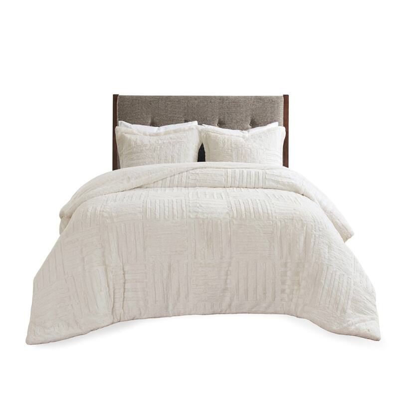 Full Queen Fur Down Alternative Comforter Mini Set