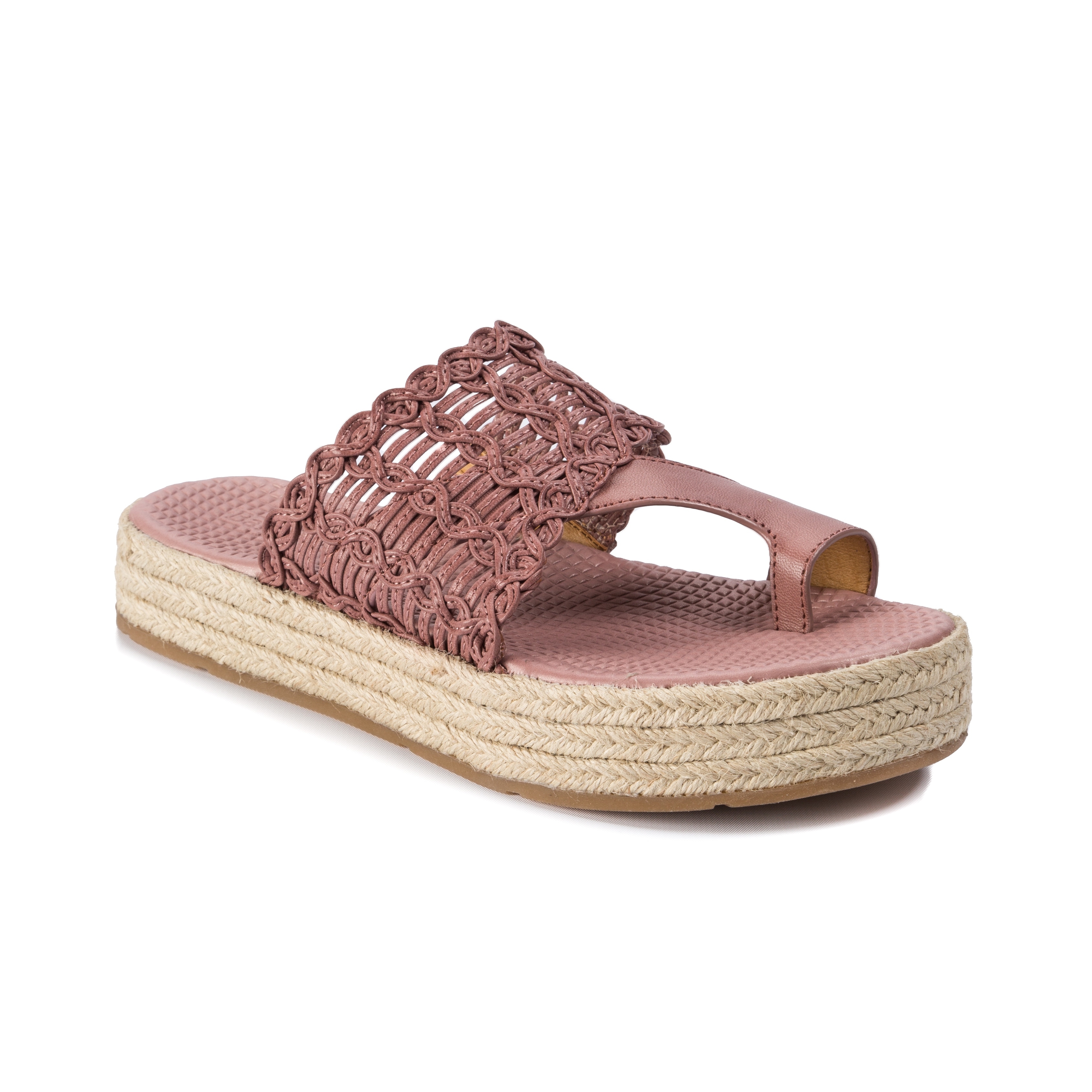 dusty rose sandals