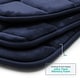 preview thumbnail 14 of 131, Clara Clark Ultra Soft Non Slip and Absorbent Bath Rug - Tiled Velvet Memory Foam Bath Mat
