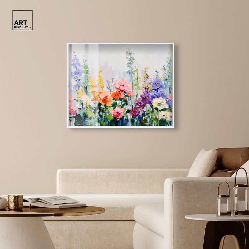 Summer Abundance II Shadowbox by Art Remedy