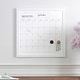 preview thumbnail 13 of 34, Martha Stewart Dry Erase Magnetic Monthly Calendar and with Woodgrain Frame