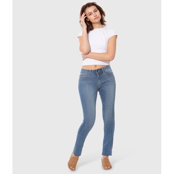 Lola Kristine-MLB, Mid rise Straight Jeans