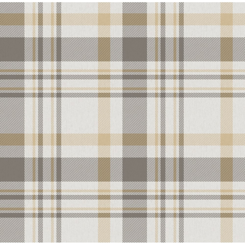 Galerie Wallcoverings Spring Blossom Check Plaid Non-woven Matte Wallpaper Roll