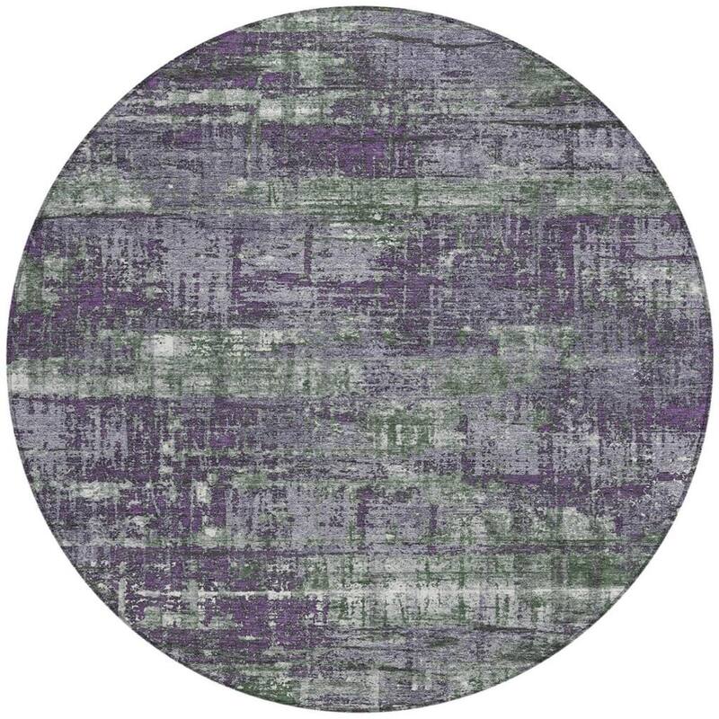 HomeRoots Geometric Transitional Rectangle Outdoor Rug