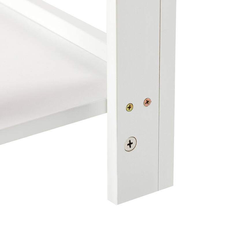 15.75" Rattan End Table with Drawer - Modern Nightstand for Bedroom & Living Room