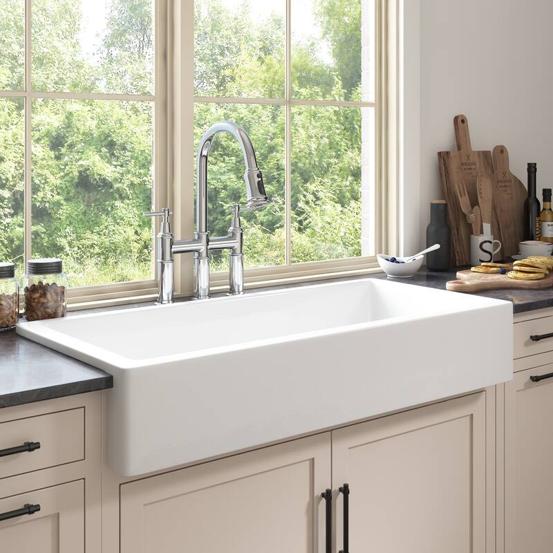 Farmhouse Apron Ceramic Kitchen Sink