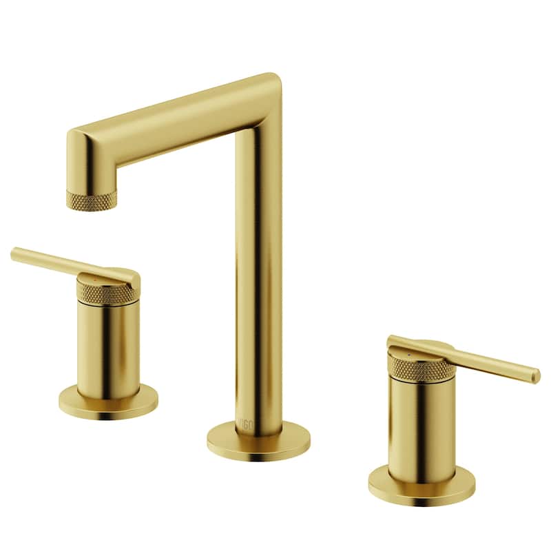 VIGO Sterling 7" H 2-Handle Widespread Bathroom Faucet
