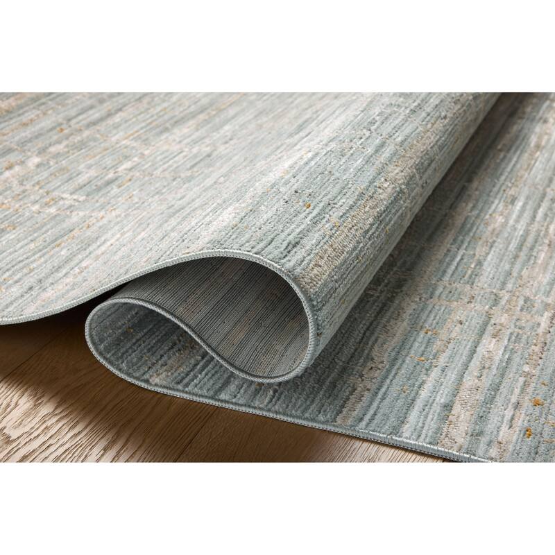 Alexander Home Bradley Modern Micro Fringe Area Rug